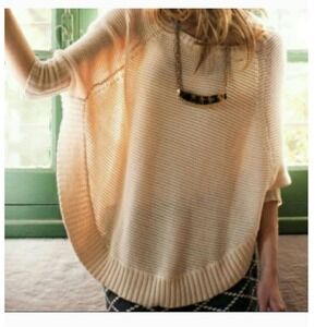 Anthropologie Women's Size Medium Fall Wing Sweater